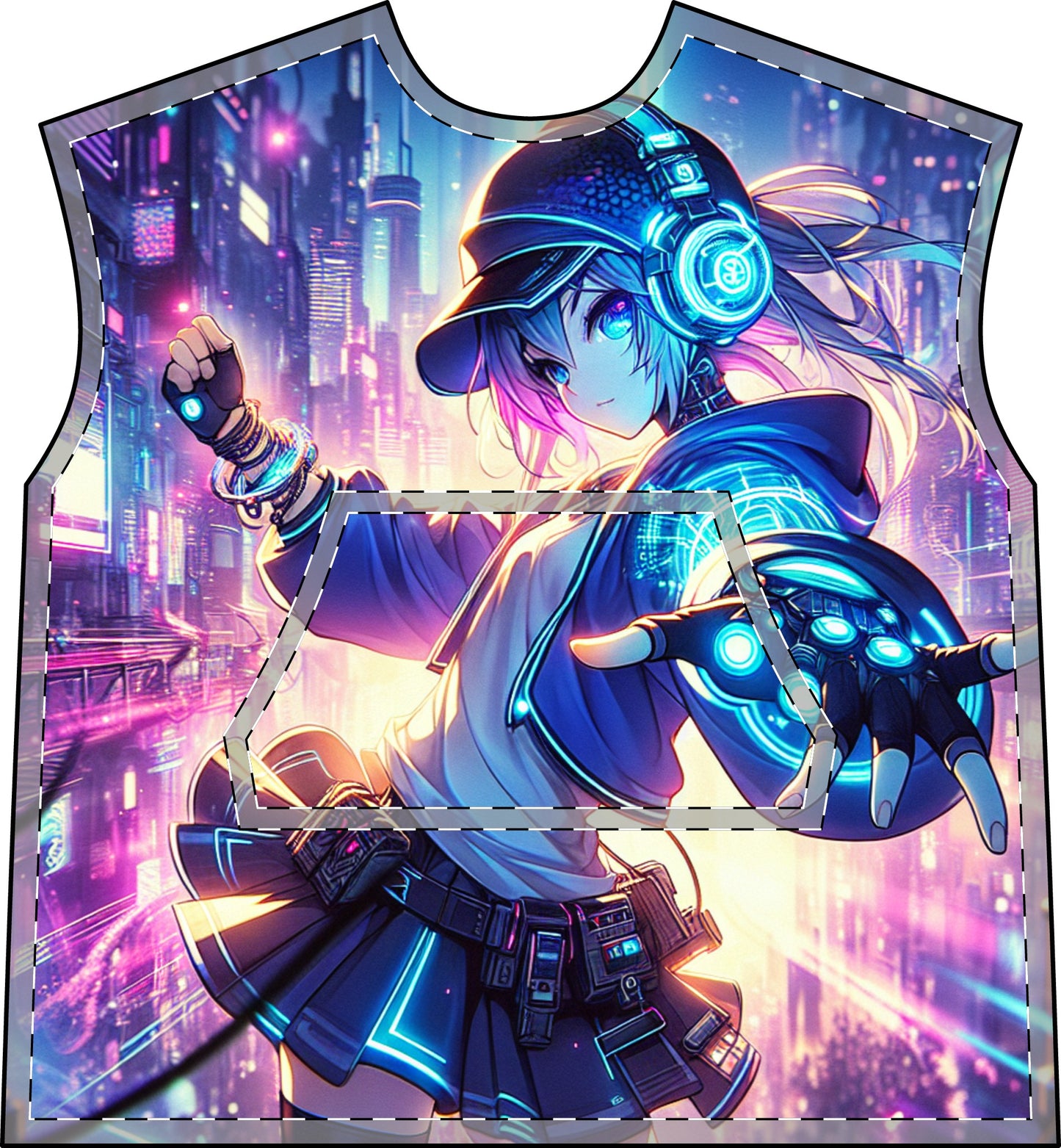 Unisex Hooded Blanket