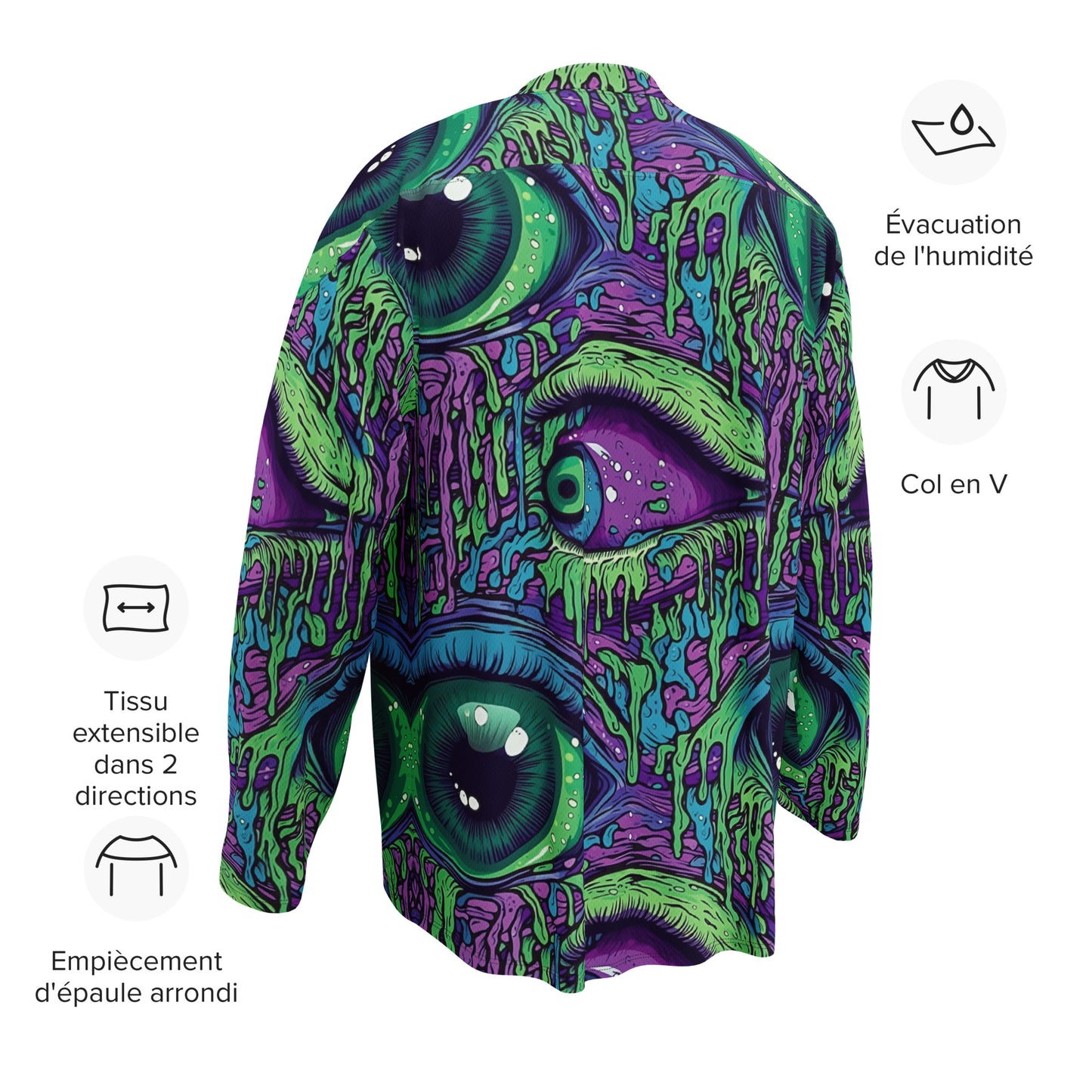 Hockey jersey Trippy third eye