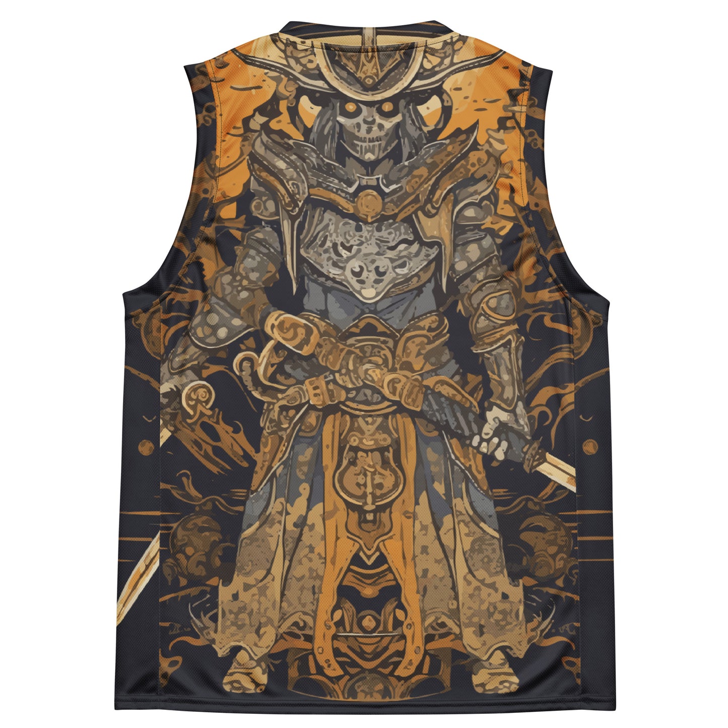 Samurai Recycled unisex basketball jersey
