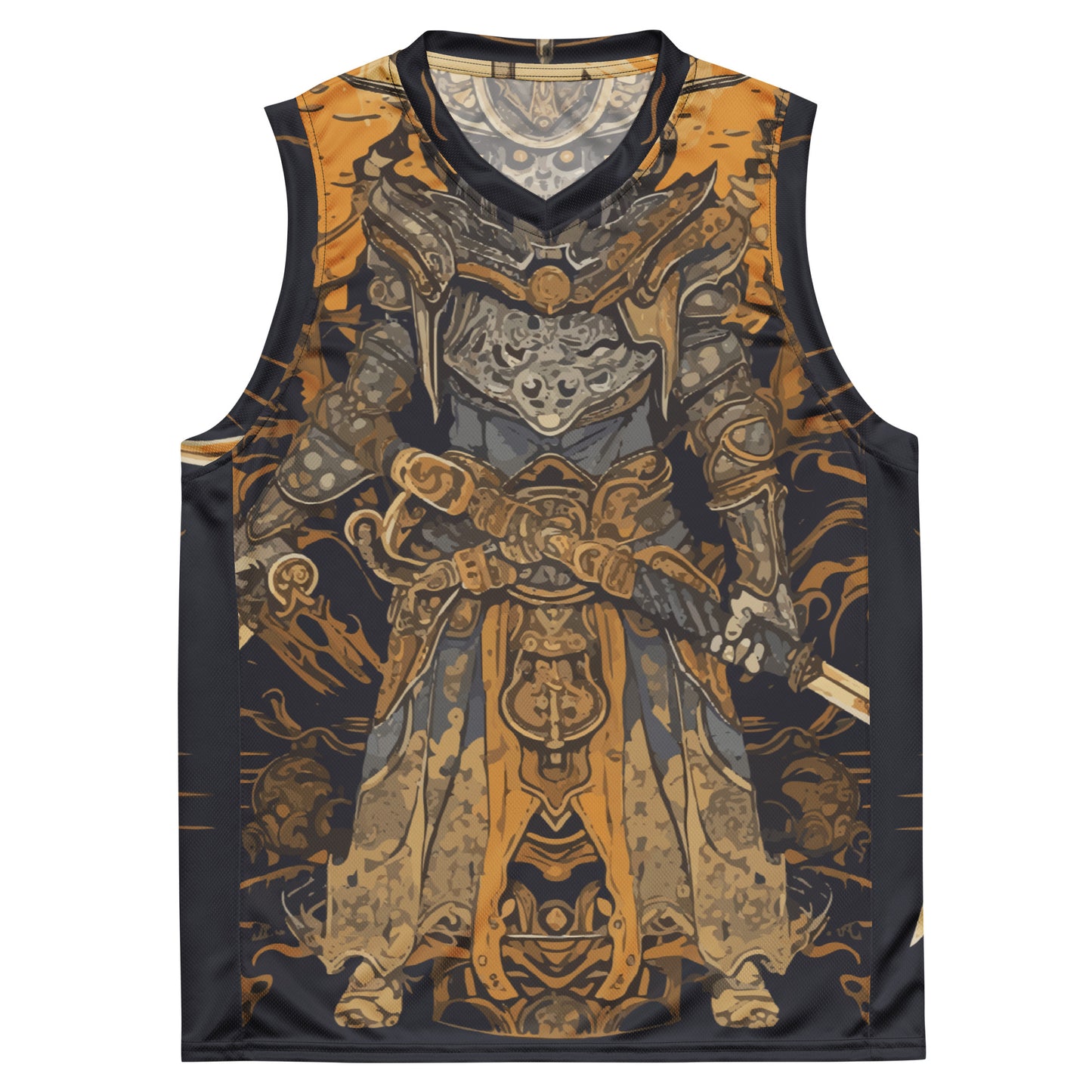 Samurai Recycled unisex basketball jersey
