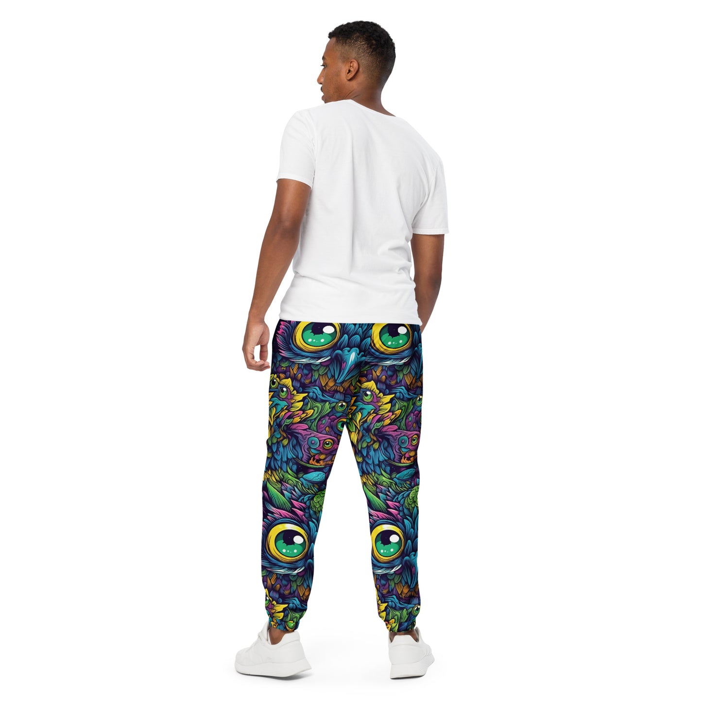 Trippy Owl Unisex Track Pants