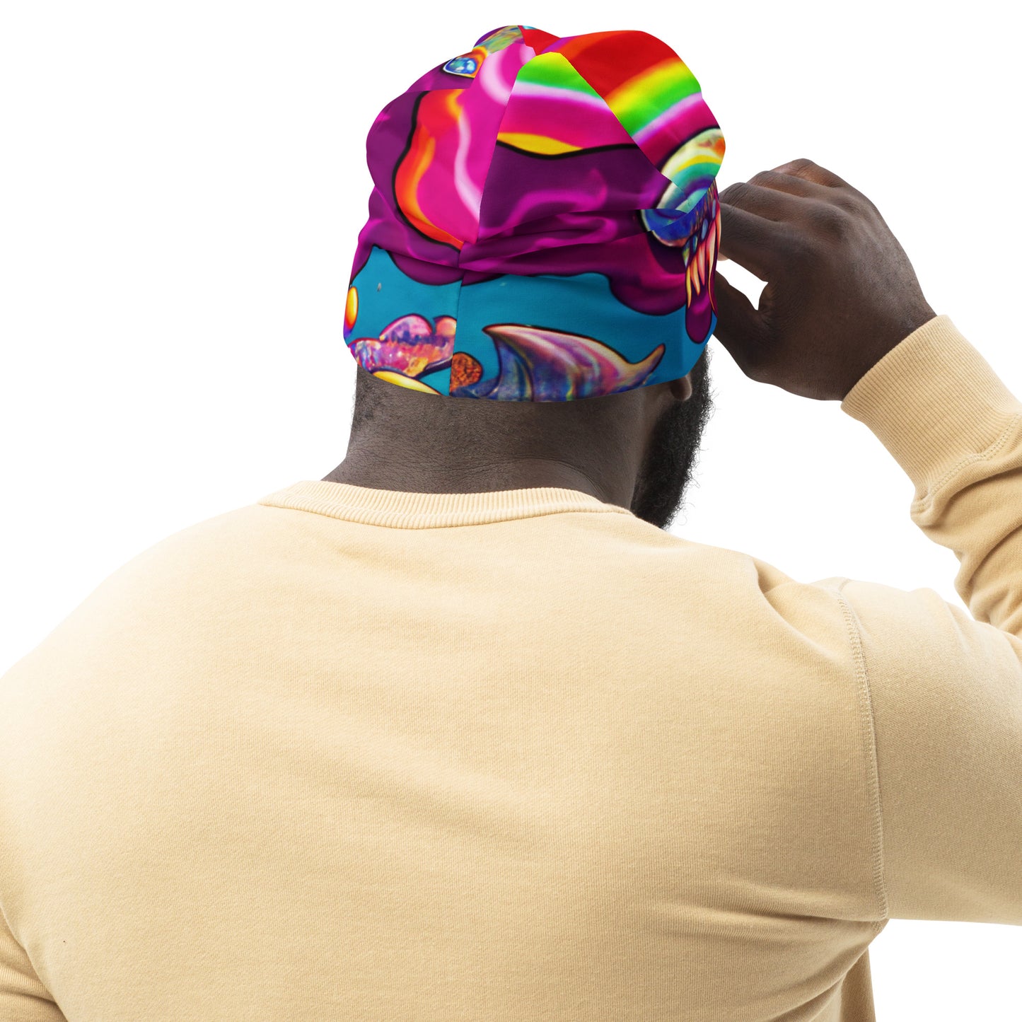 Dino Trip 1.0 All-Over Print Beanie