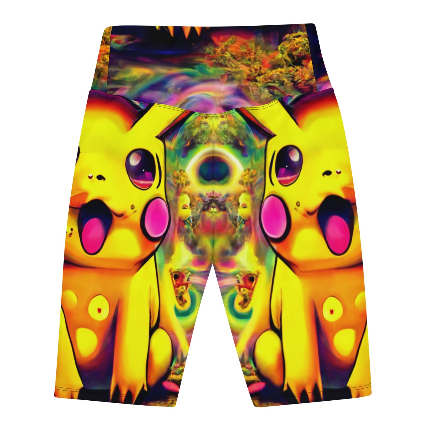 Pikachu Trip 1.0 Biker Shorts