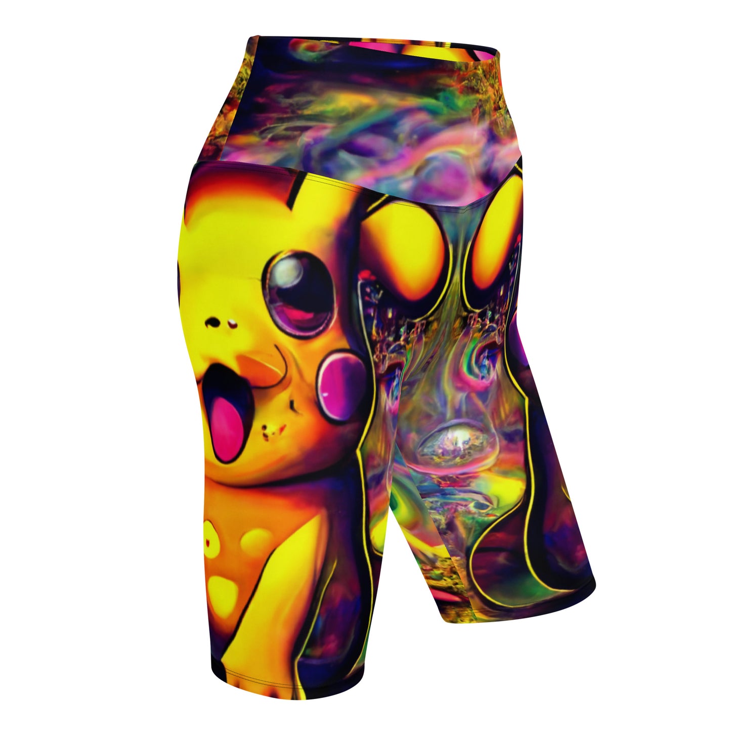 Pikachu Trip 1.0 Biker Shorts