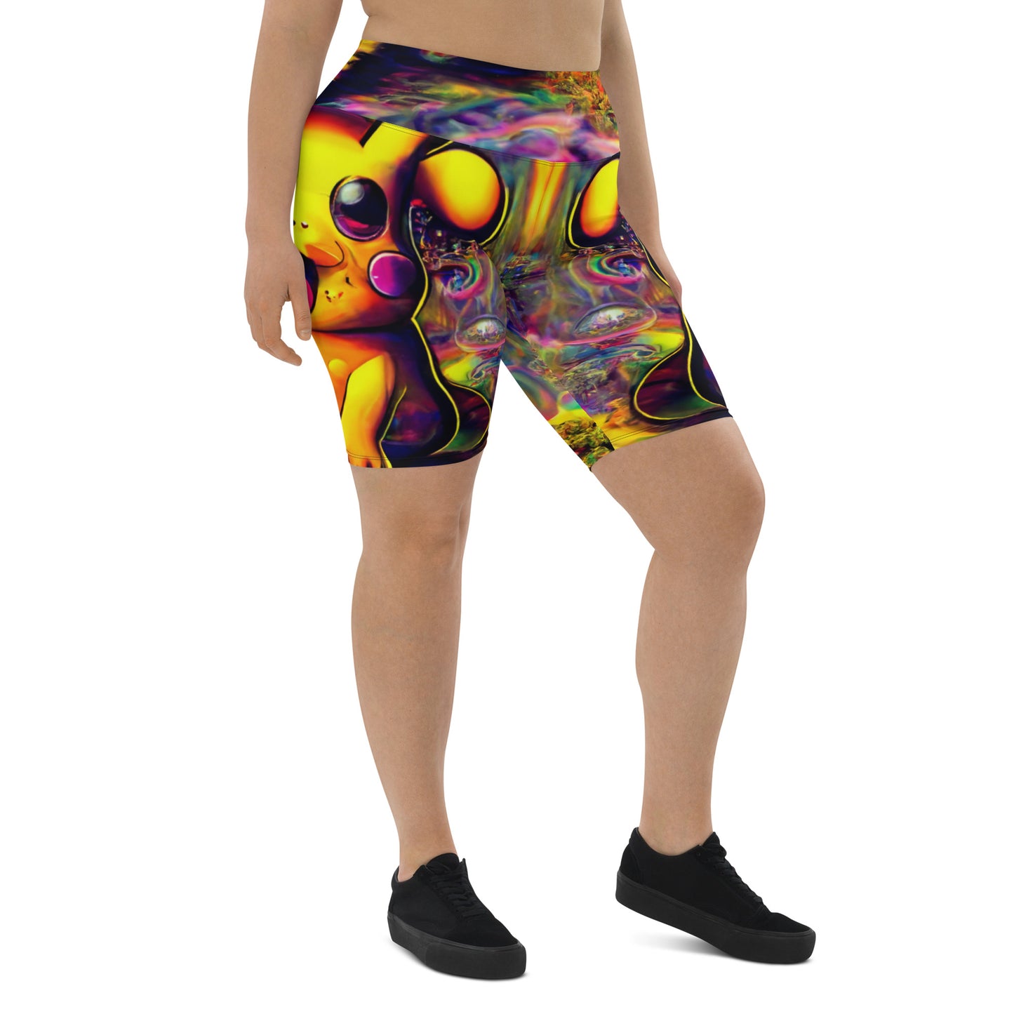 Pikachu Trip 1.0 Biker Shorts