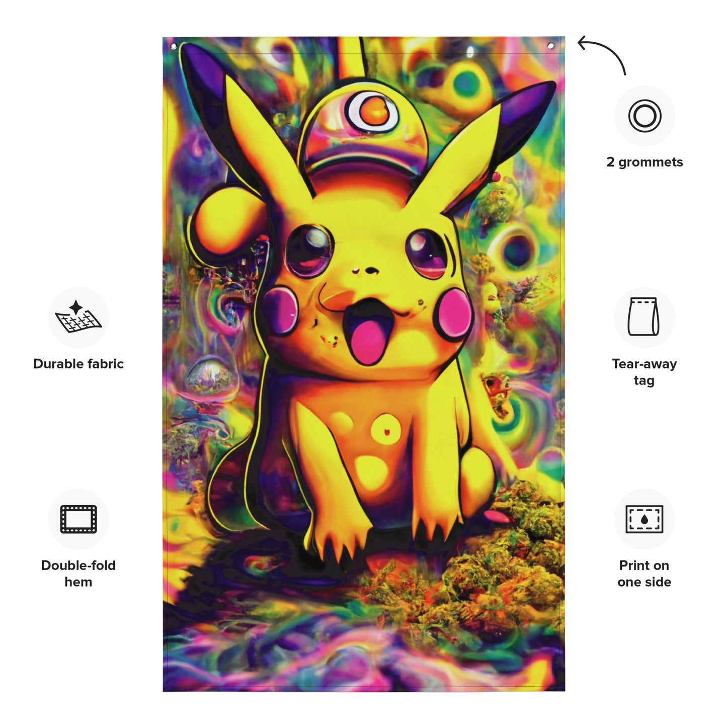 Pikachu Trip 1.0 Flag