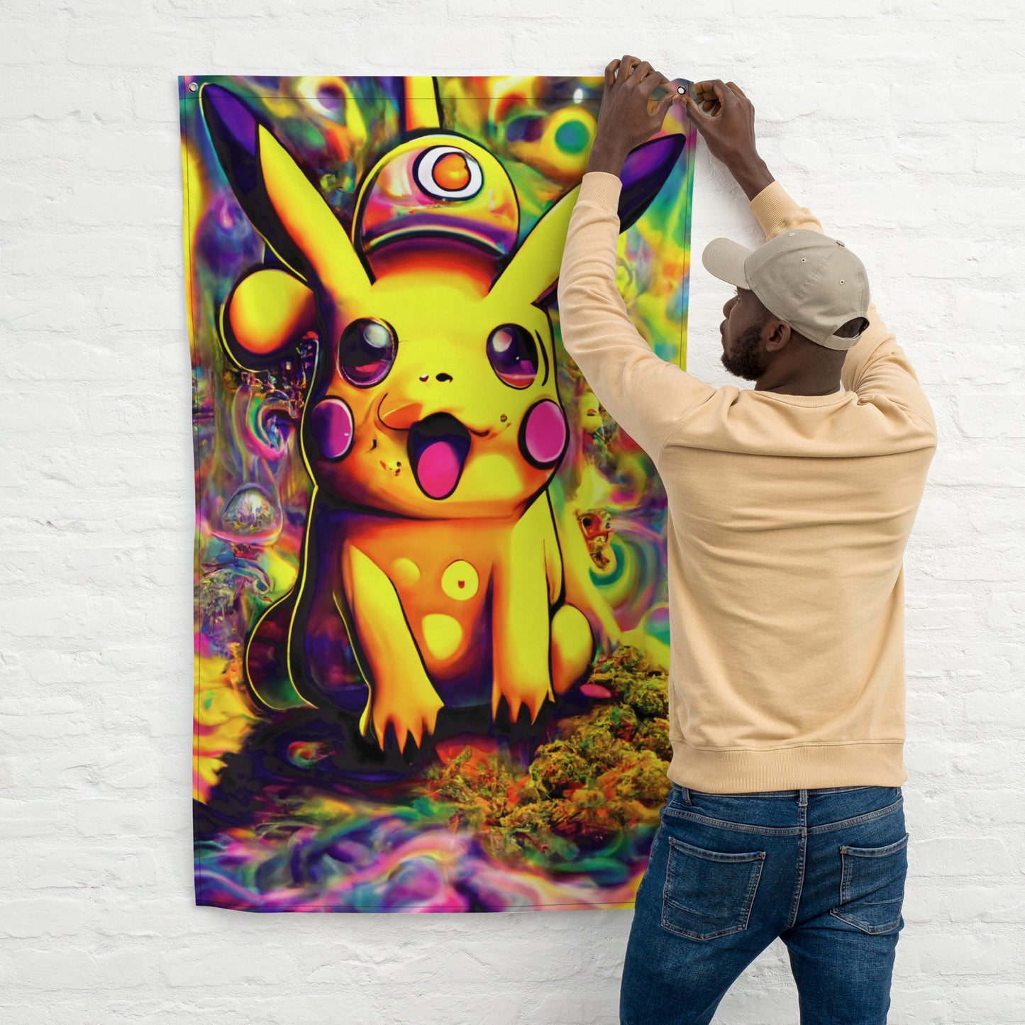 Pikachu Trip 1.0 Flag