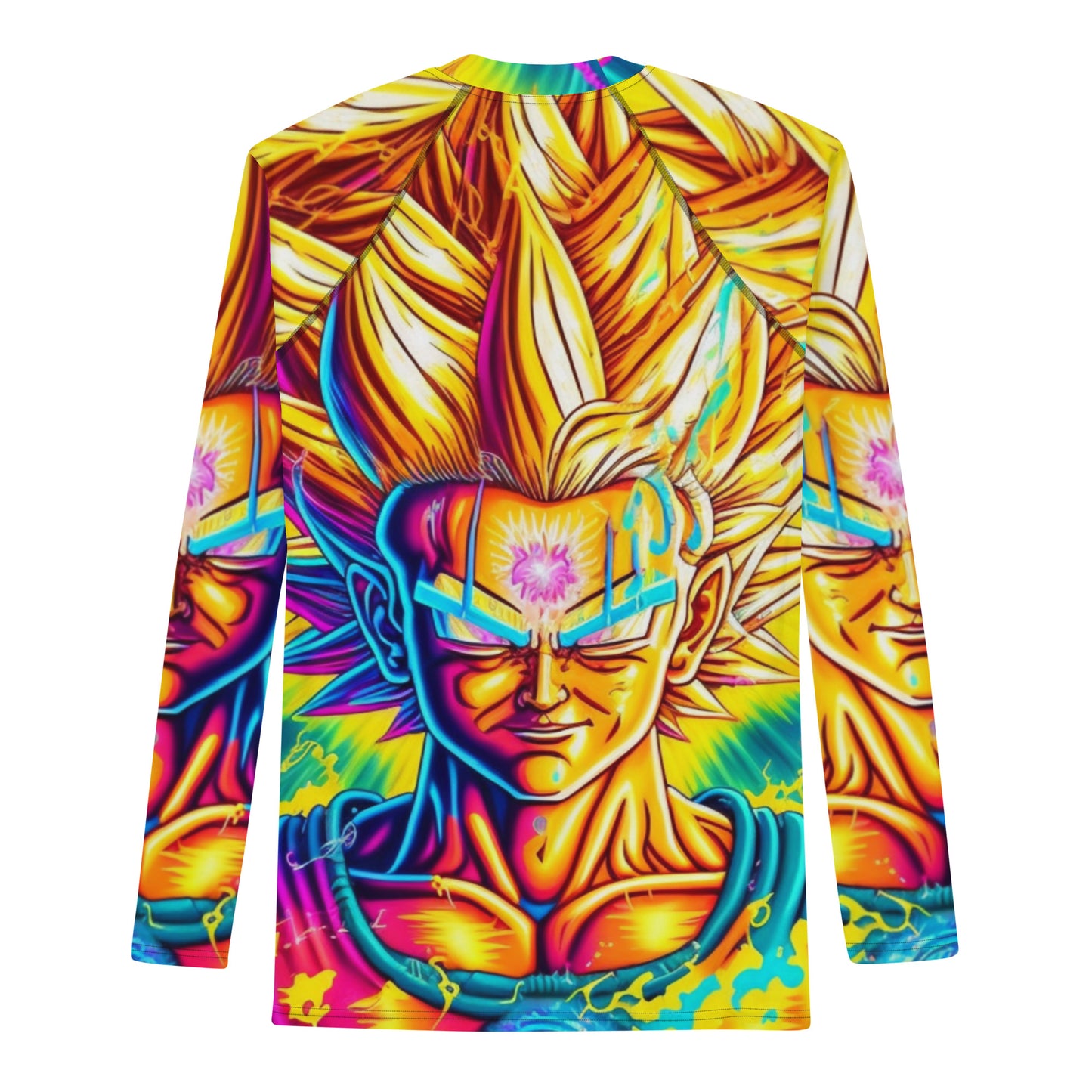 Super Saiyan Trip 1.0 Men's Rash Guard
