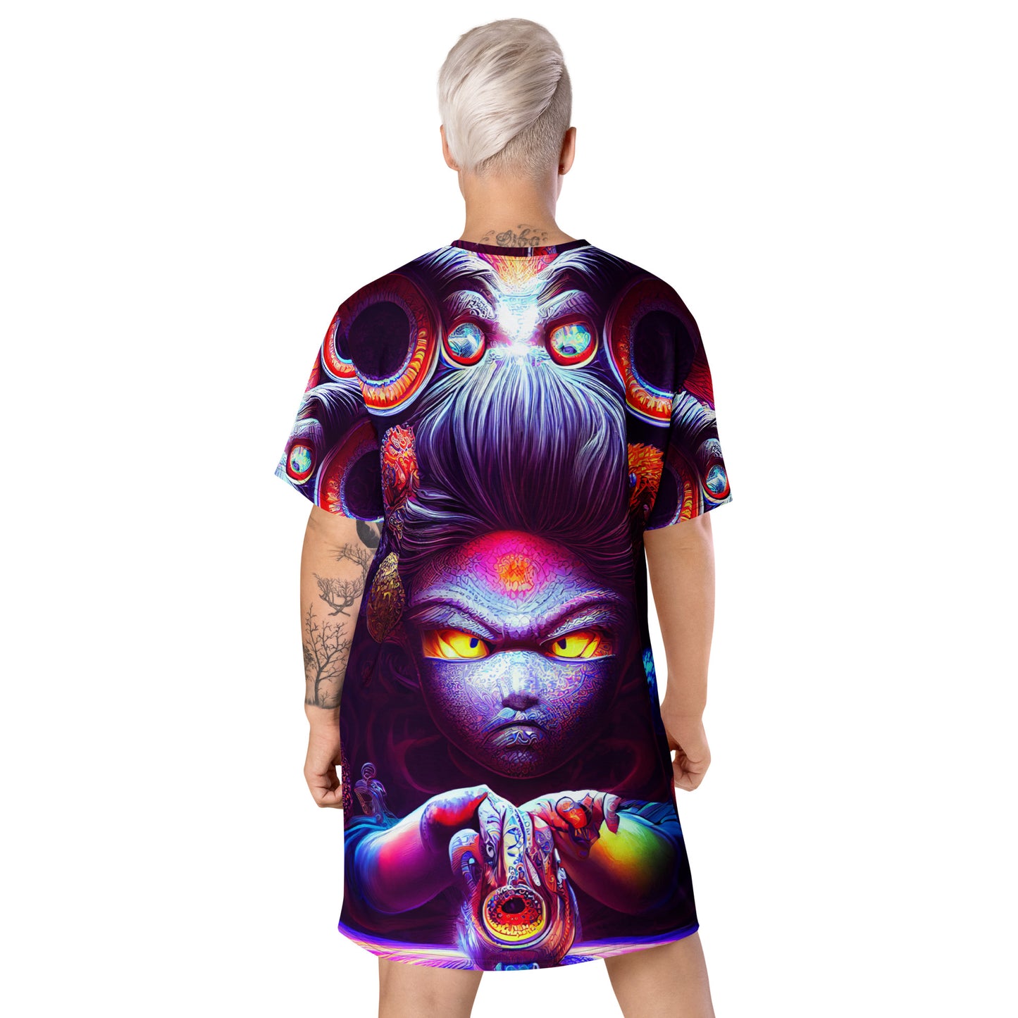 Super Saiyan in wonderland 1.0 T-shirt dress