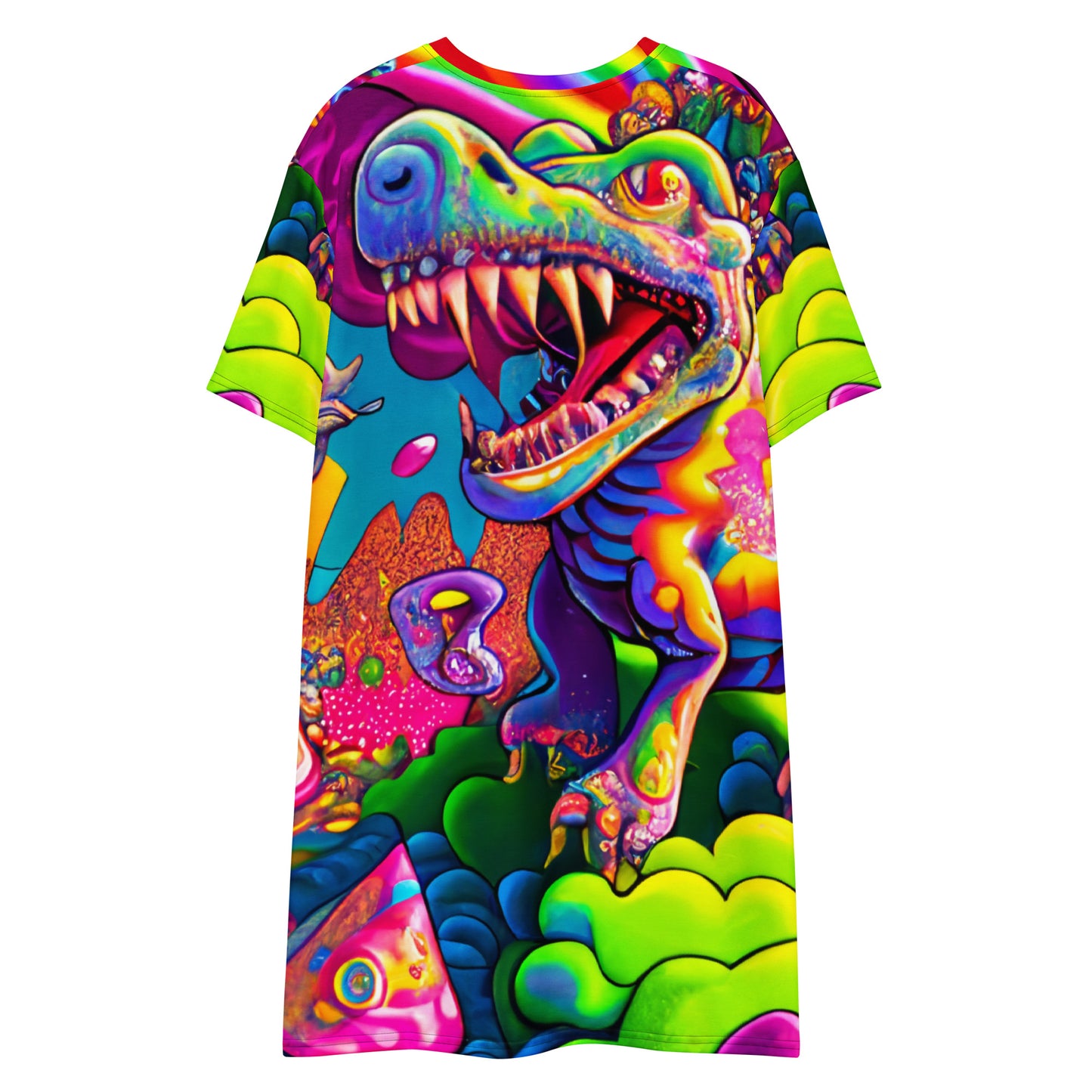 Dino Trip T-shirt Dress