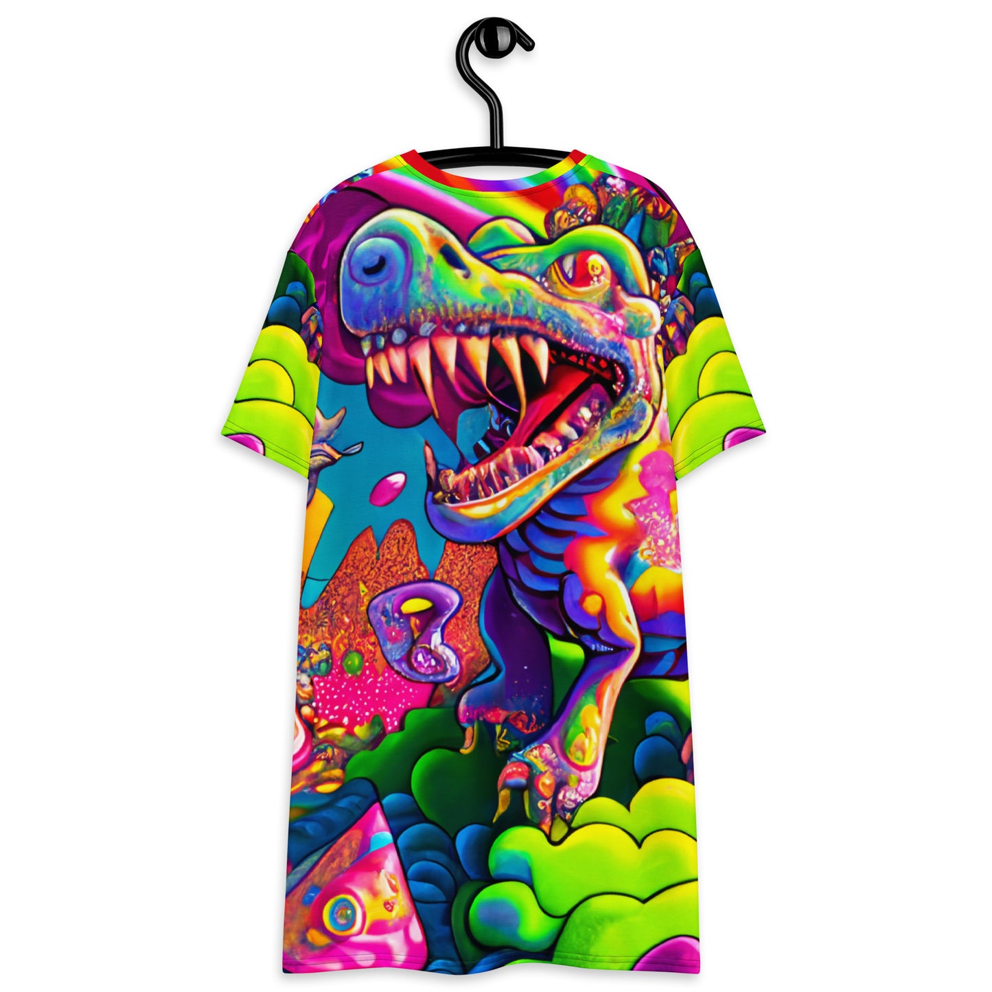 Dino Trip T-shirt Dress