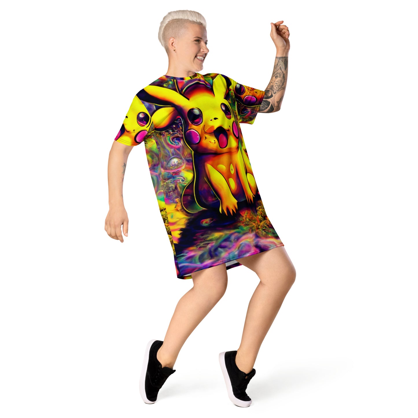 Pikachu Trip 1.0 T-shirt Dress