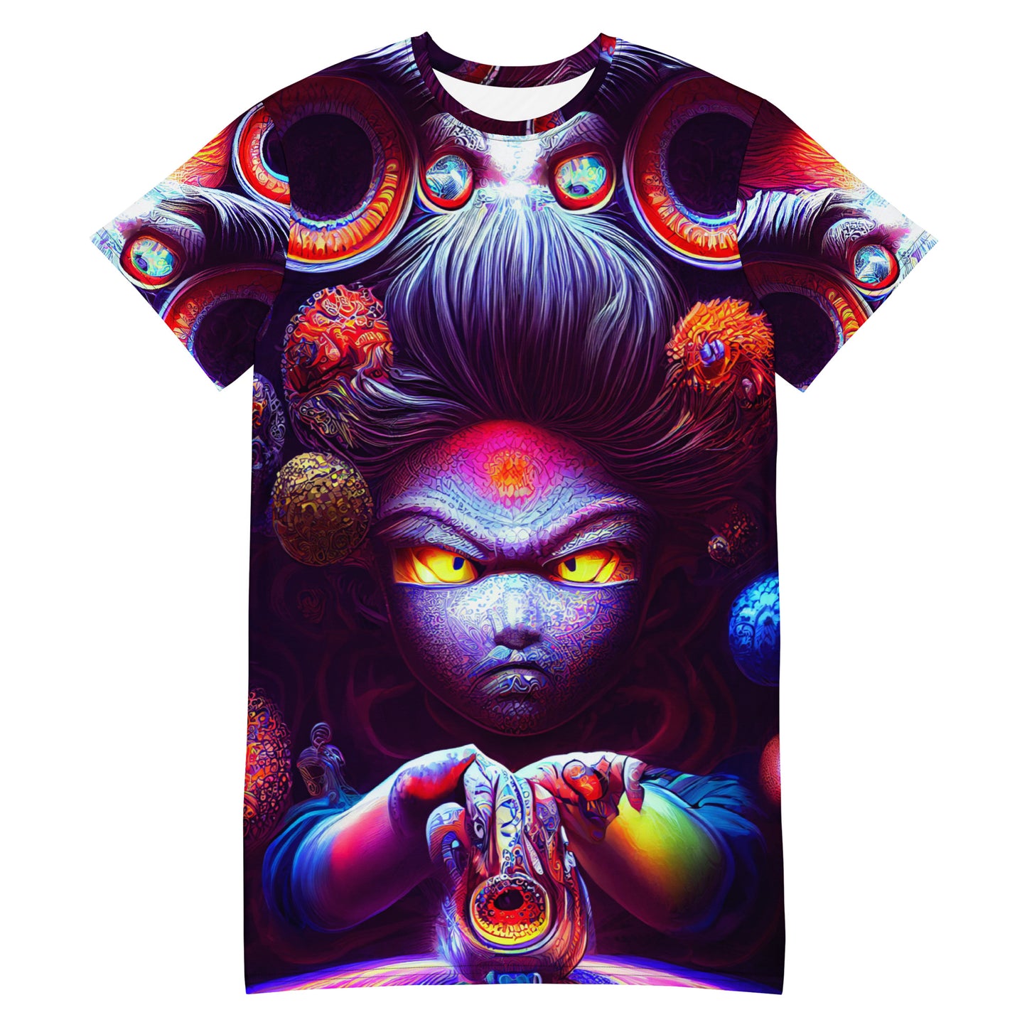 Super Saiyan in wonderland 1.0 T-shirt dress