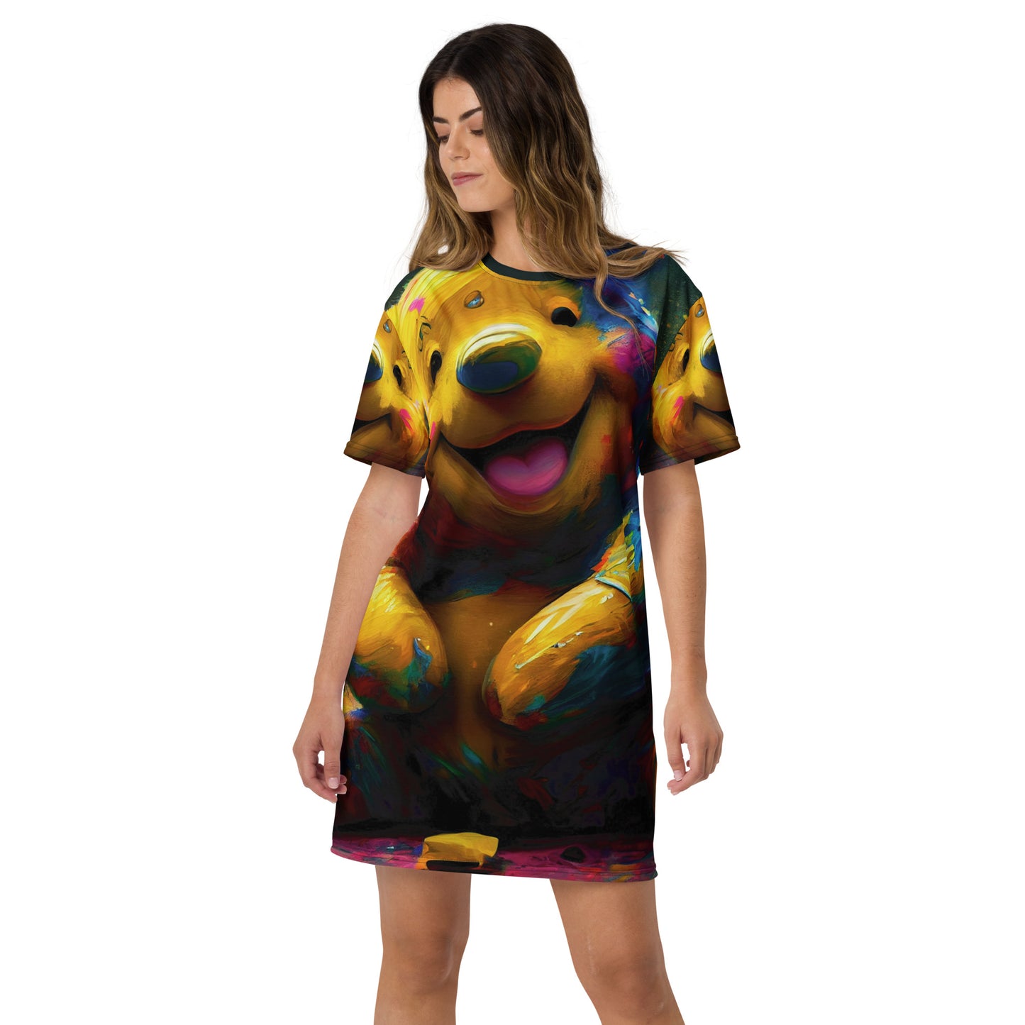 Paint Bear 1.0 T-shirt dress