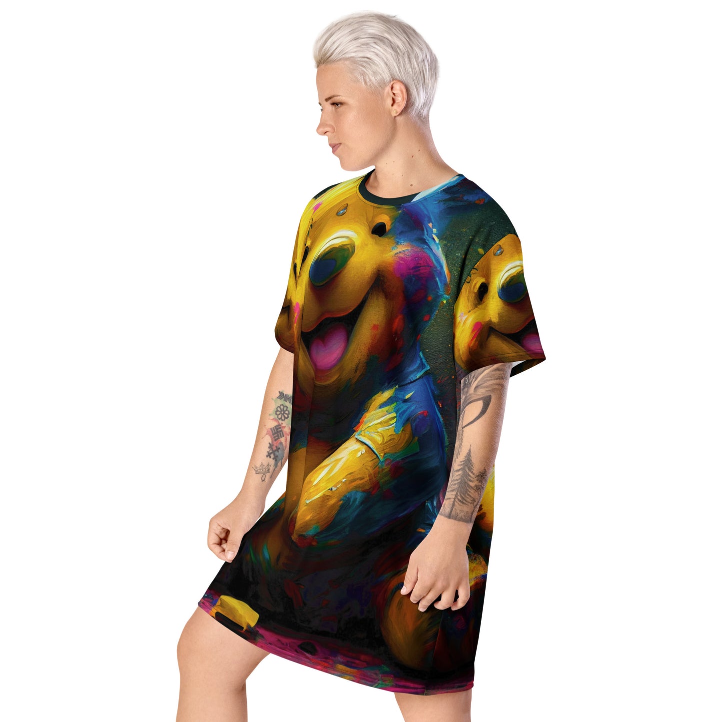Paint Bear 1.0 T-shirt dress