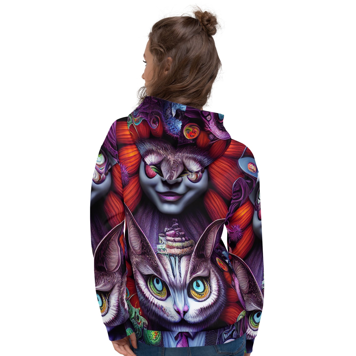 Cheshire Cat in Wonderland 1.0 Unisex Hoodie
