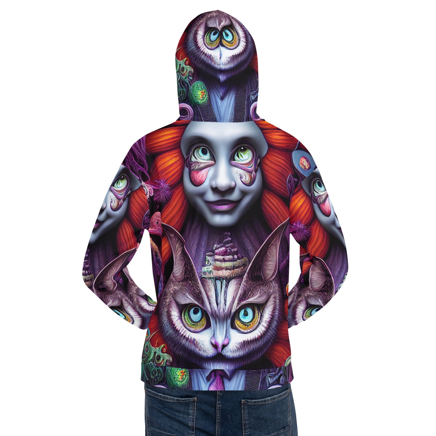 Cheshire Cat in Wonderland 1.0 Unisex Hoodie