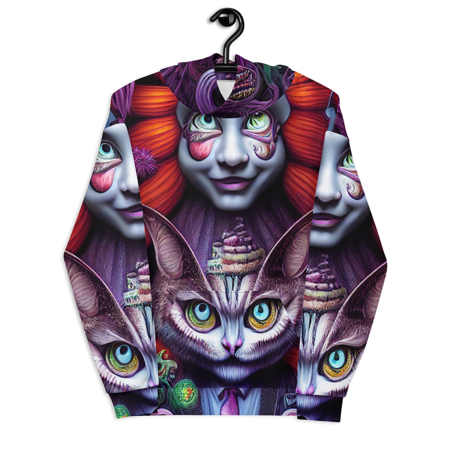 Cheshire Cat in Wonderland 1.0 Unisex Hoodie