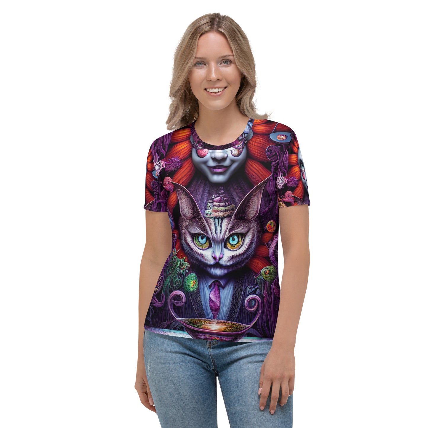 Cheshire Cat in Wonderland 1.0 Women's T-shirt
