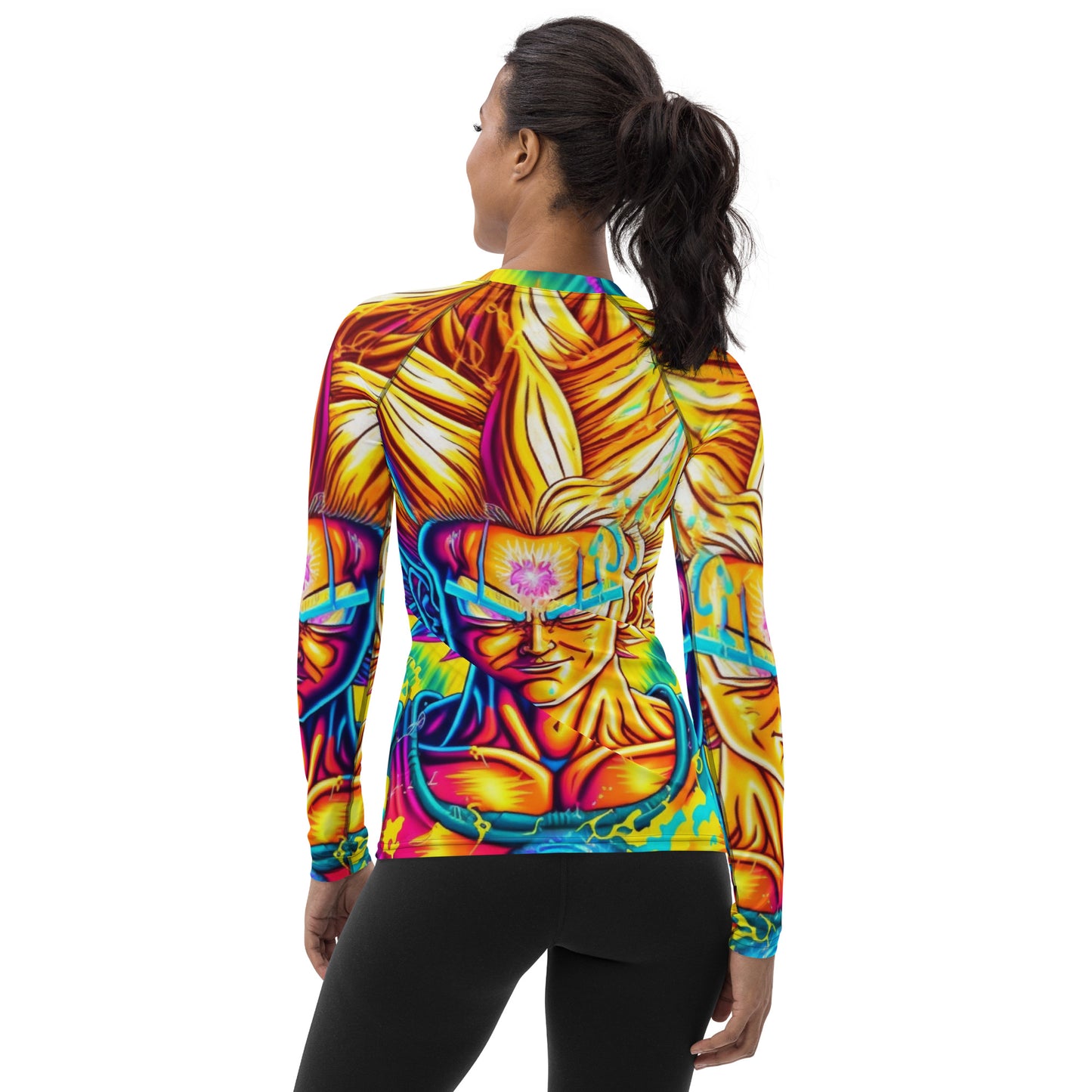 Super Saiyan Trip 1.0 Women's Rash Guard
