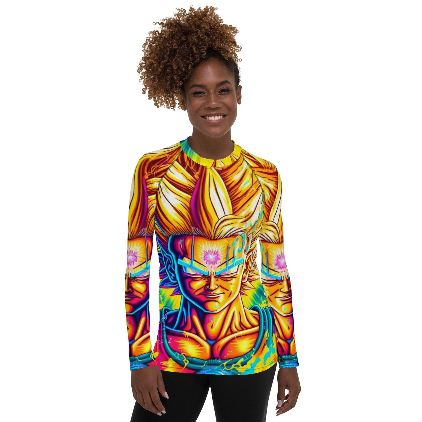 Super Saiyan Trip 1.0 Women's Rash Guard