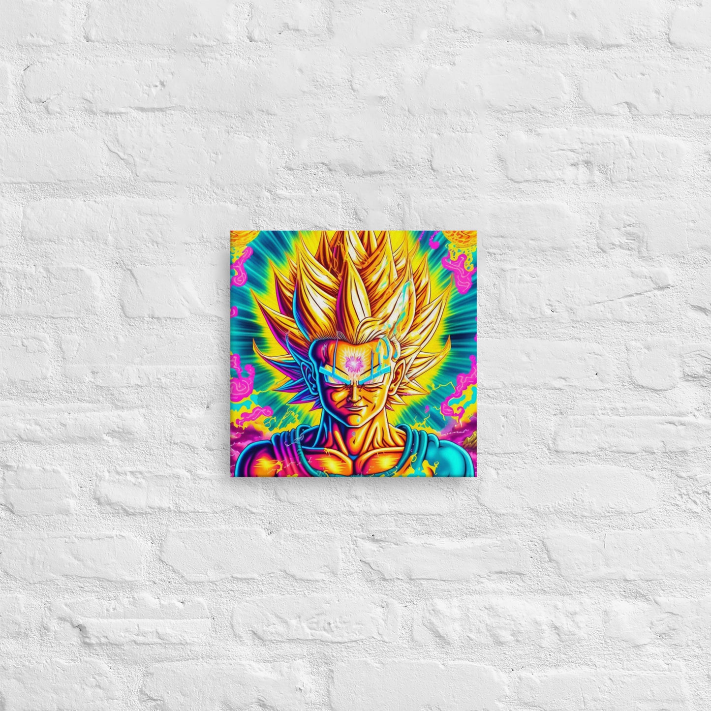Super Saiyan Trip 1.0 Canvas