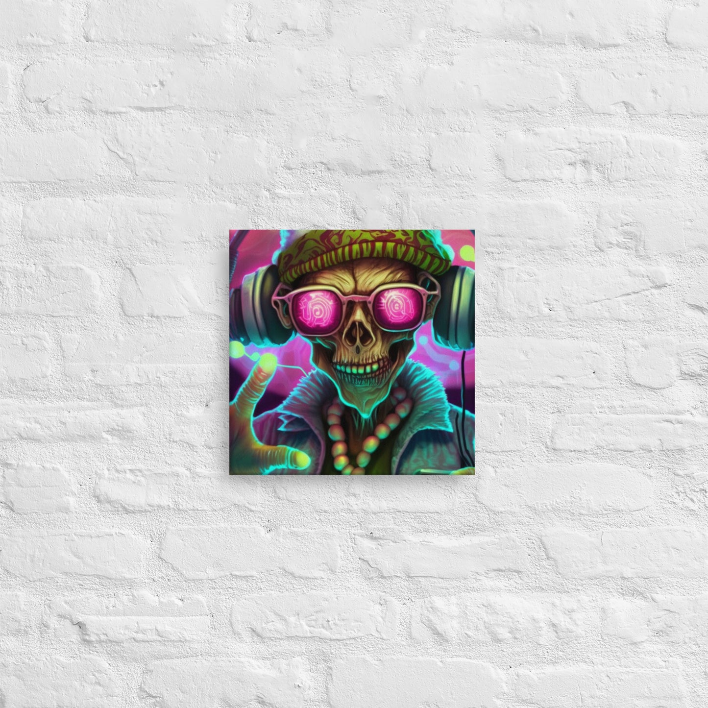 Zombie Raver 1.0 Canvas