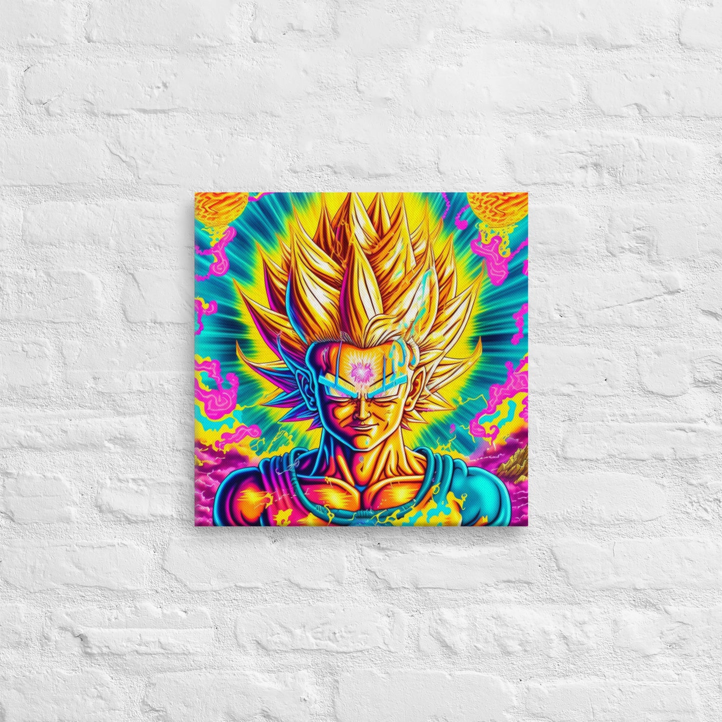 Super Saiyan Trip 1.0 Canvas