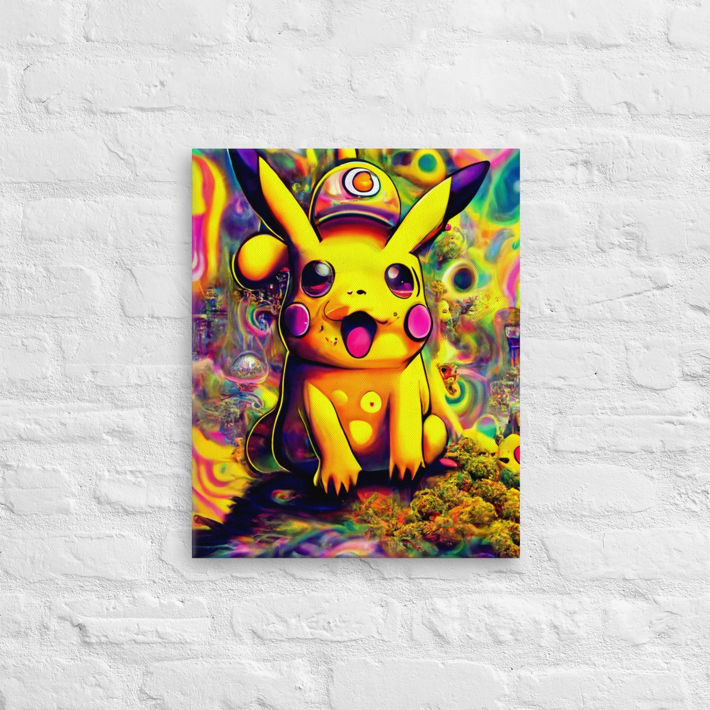 Pikachu Trip 1.0 Canvas