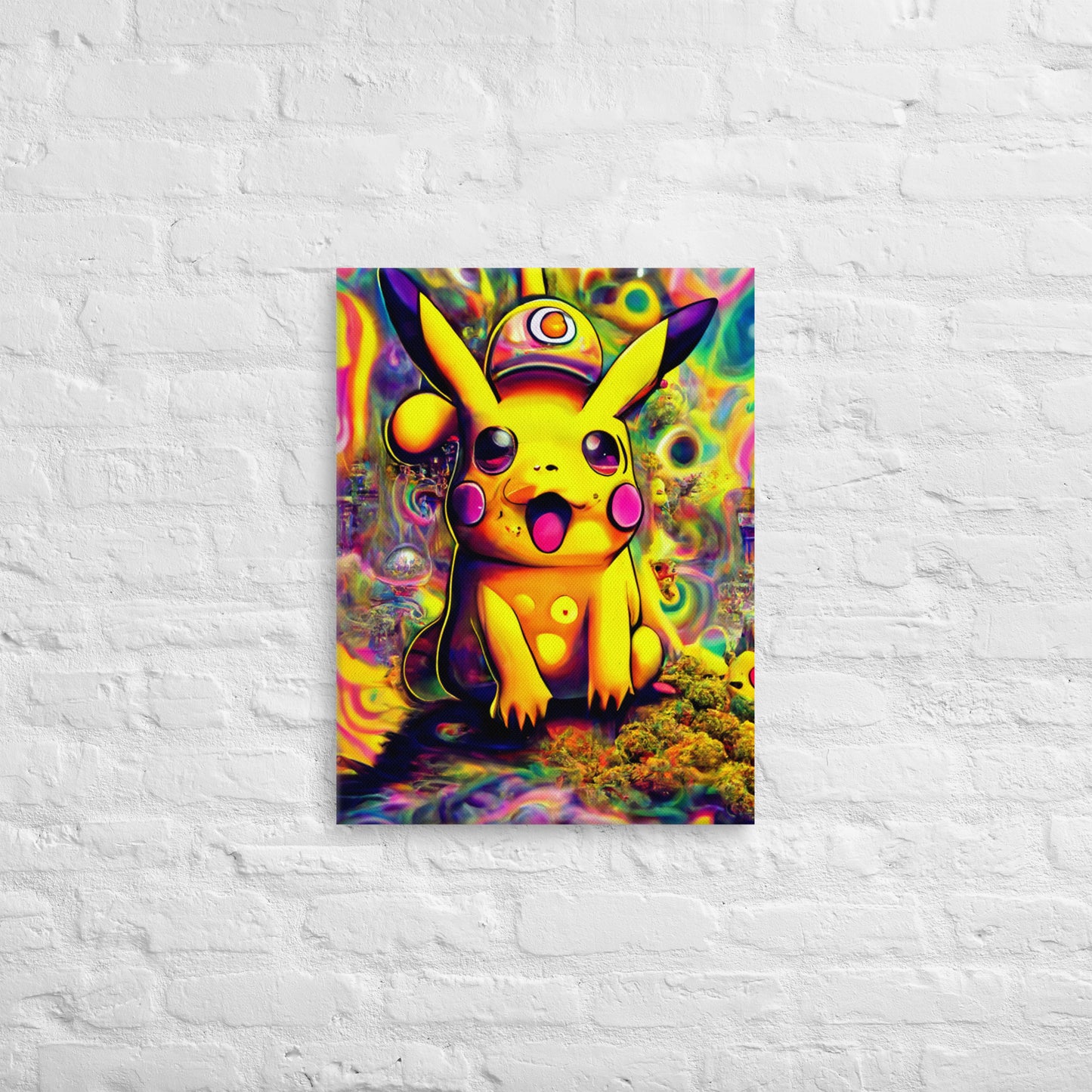 Pikachu Trip 1.0 Canvas