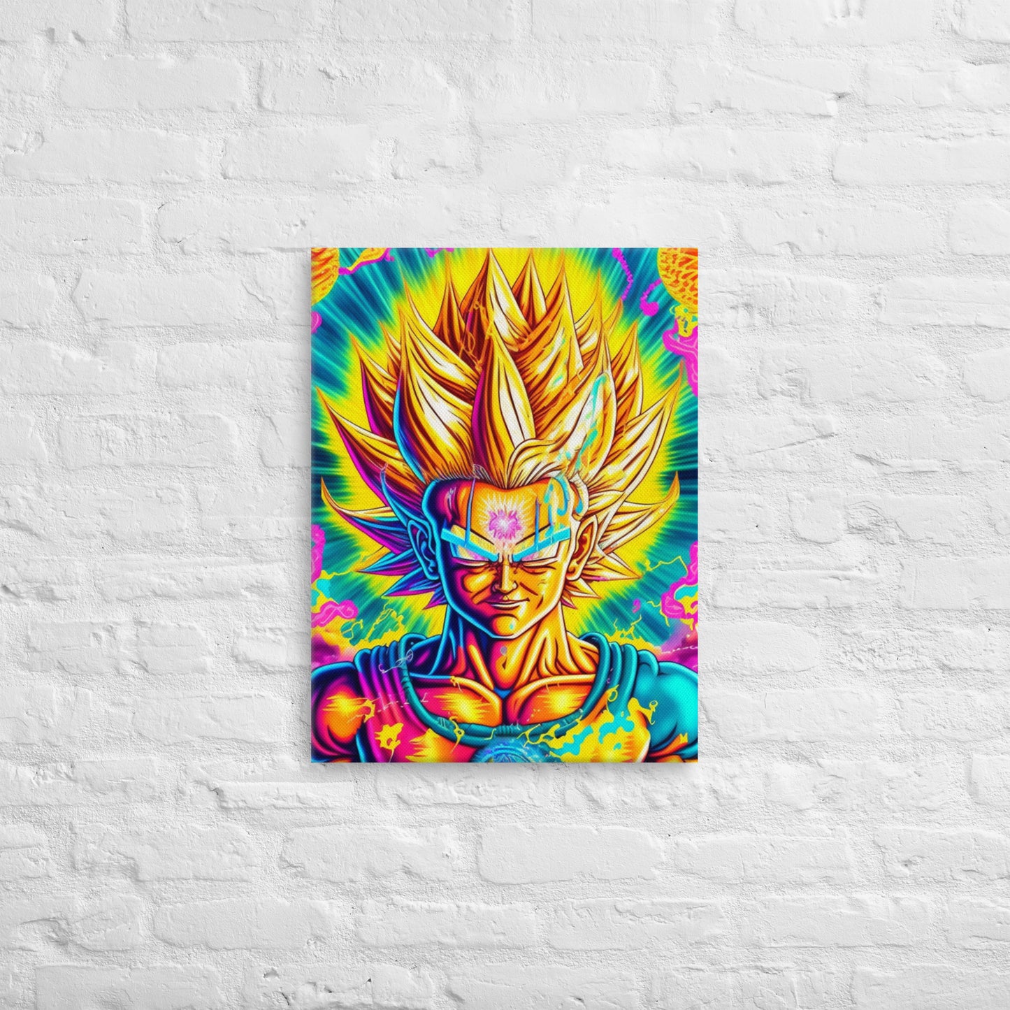Super Saiyan Trip 1.0 Canvas