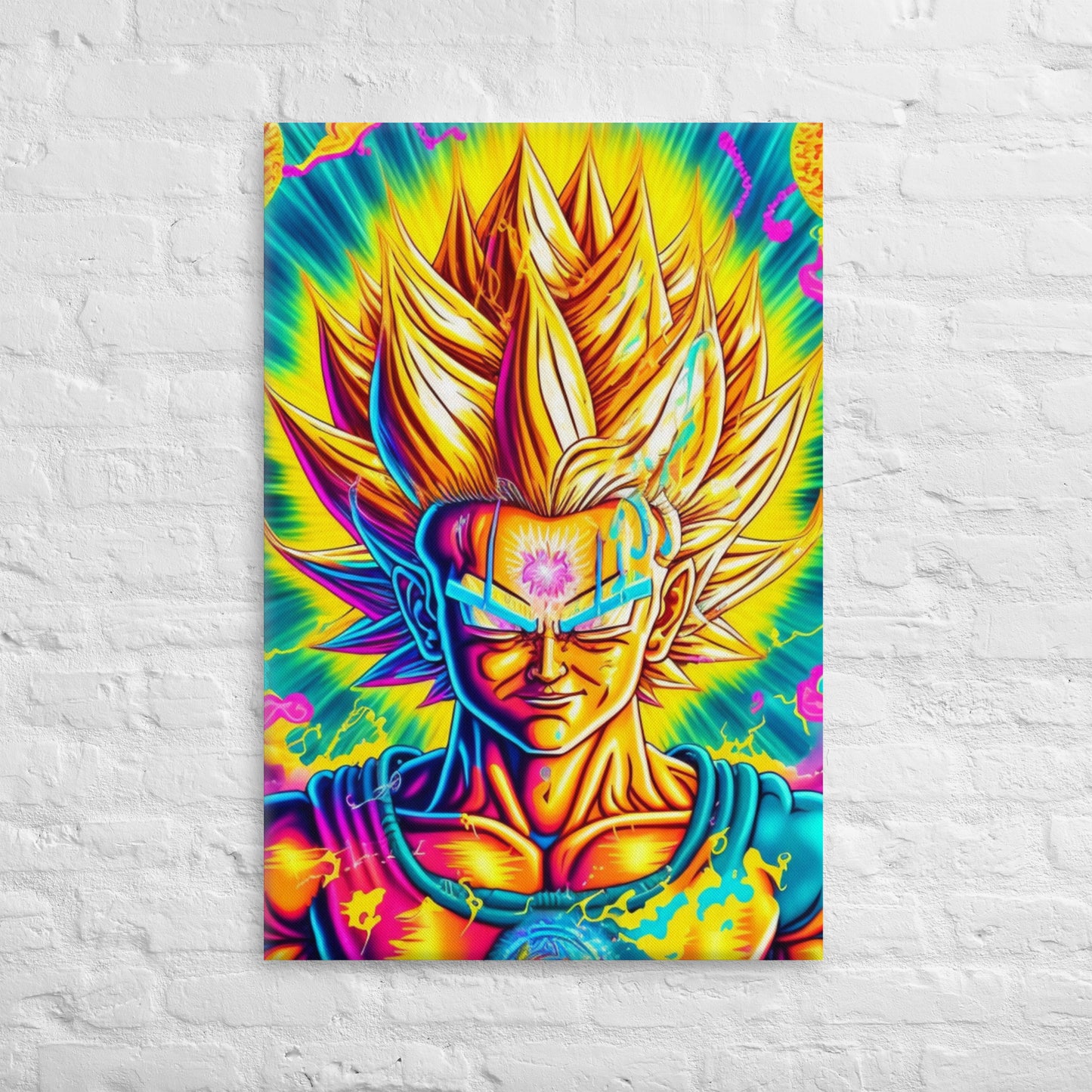 Super Saiyan Trip 1.0 Canvas