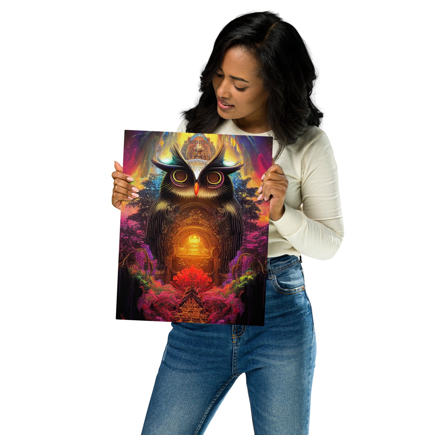 Owl portal 1.0 Metal Prints Wall Art