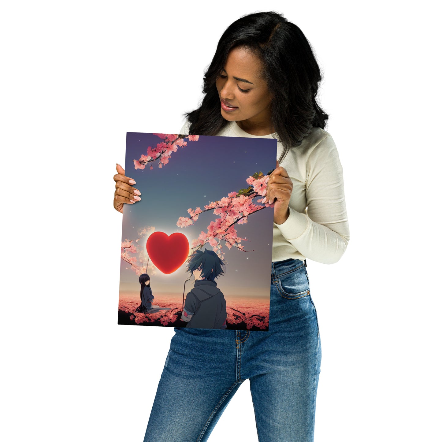 Anime love 1.0 Metal prints