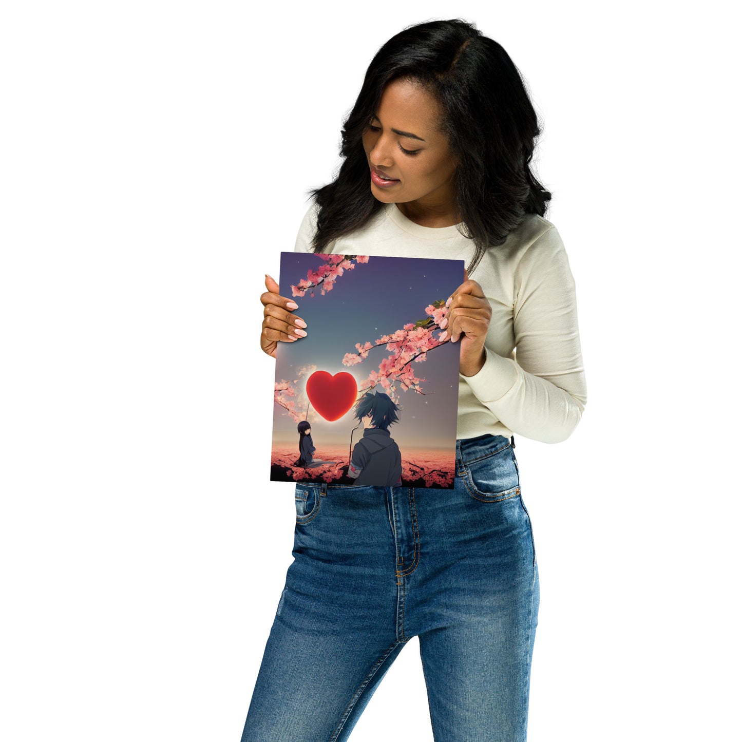 Anime love 1.0 Metal prints