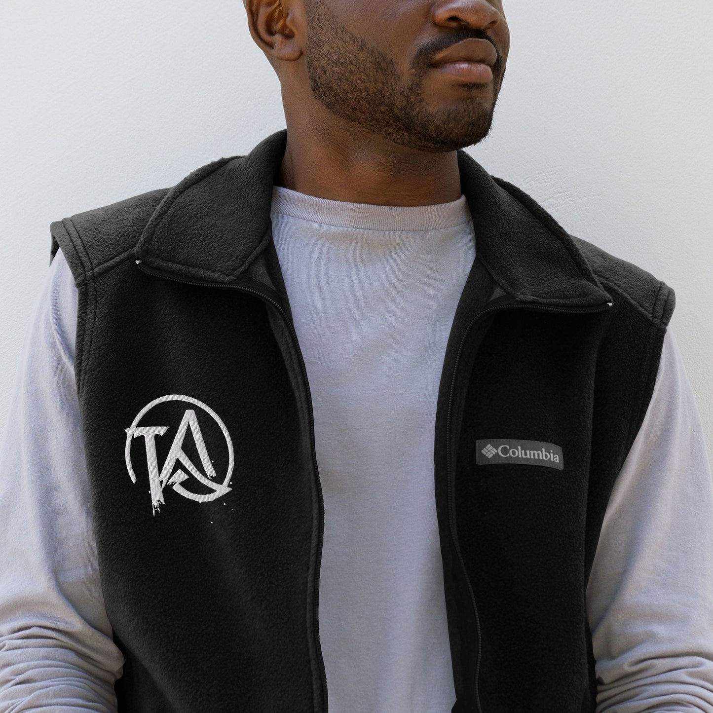 T&A Men’s Columbia fleece vest