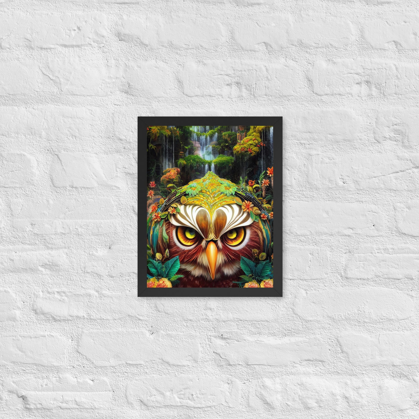 Dream Owl 1.0 Framed Photo Paper Poster