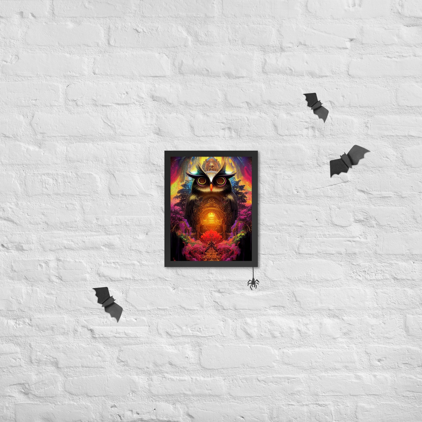 Owl Portal 1.0 Framed Photo Paper Poster