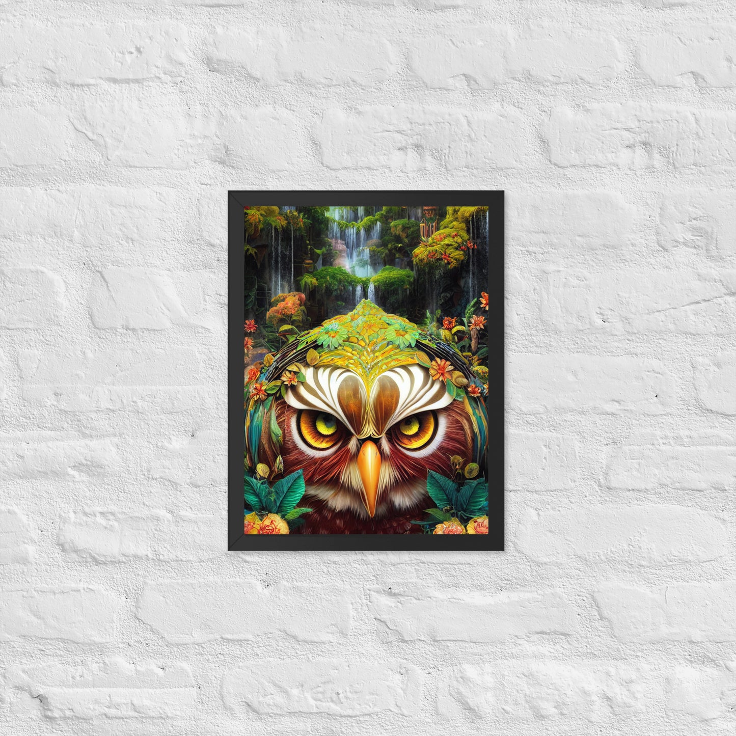 Dream Owl 1.0 Framed Photo Paper Poster