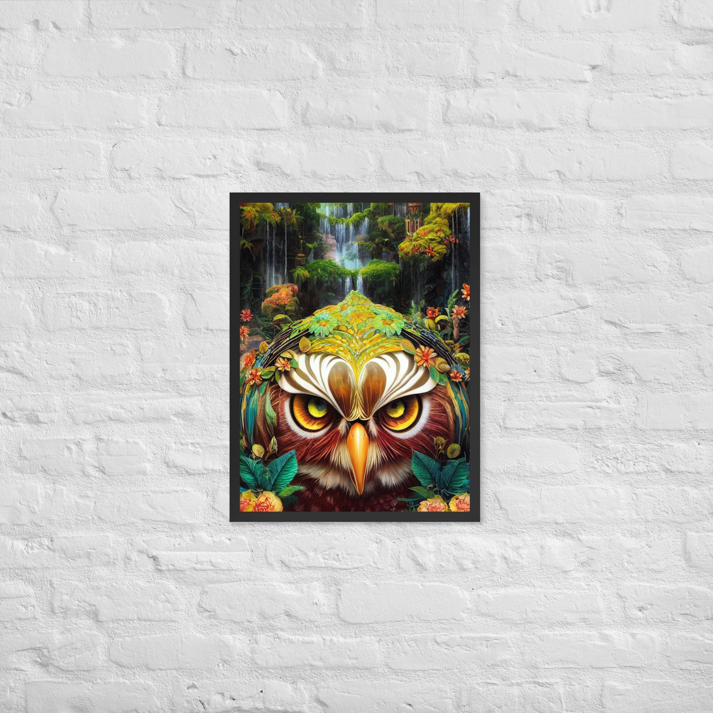 Dream Owl 1.0 Framed Photo Paper Poster