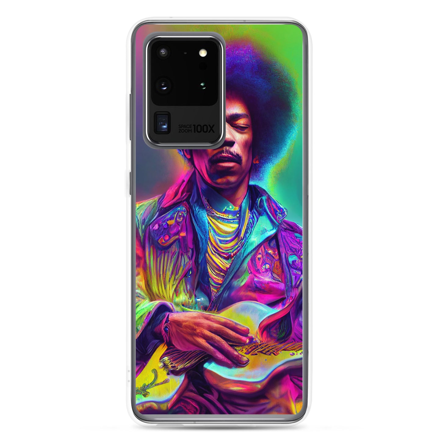 Jimi Hendrix Neon 1.0 Samsung Case