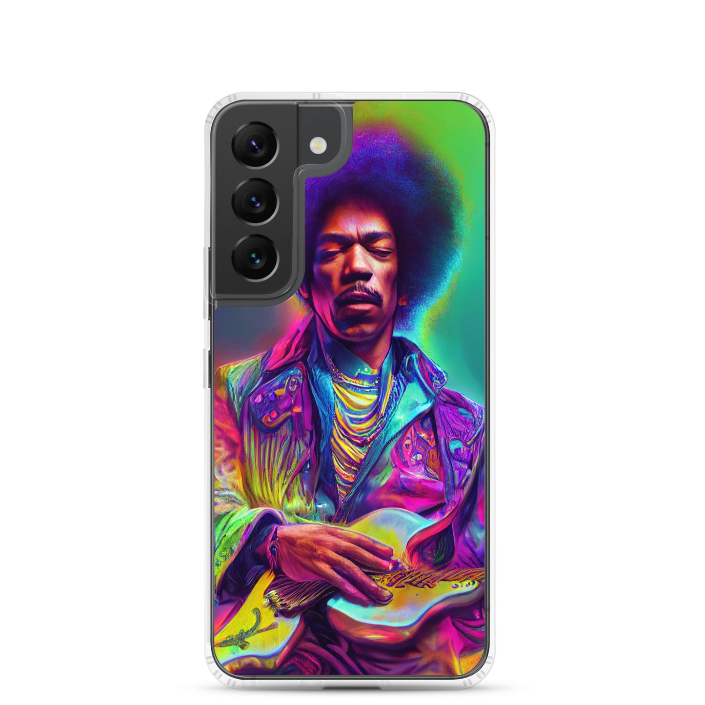 Jimi Hendrix Neon 1.0 Samsung Case
