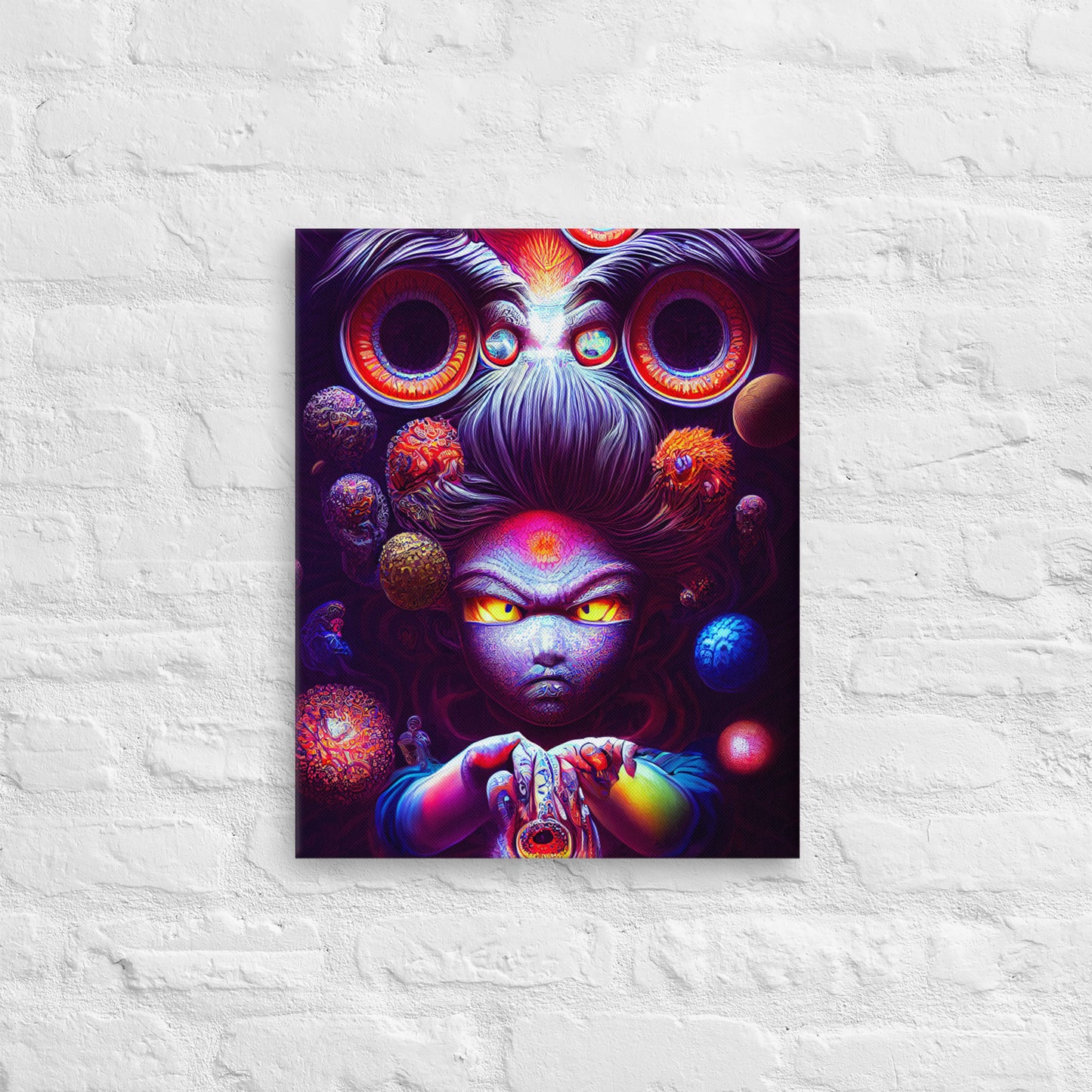 Super Saiyan in Wonderland 1.0 Thin canvas