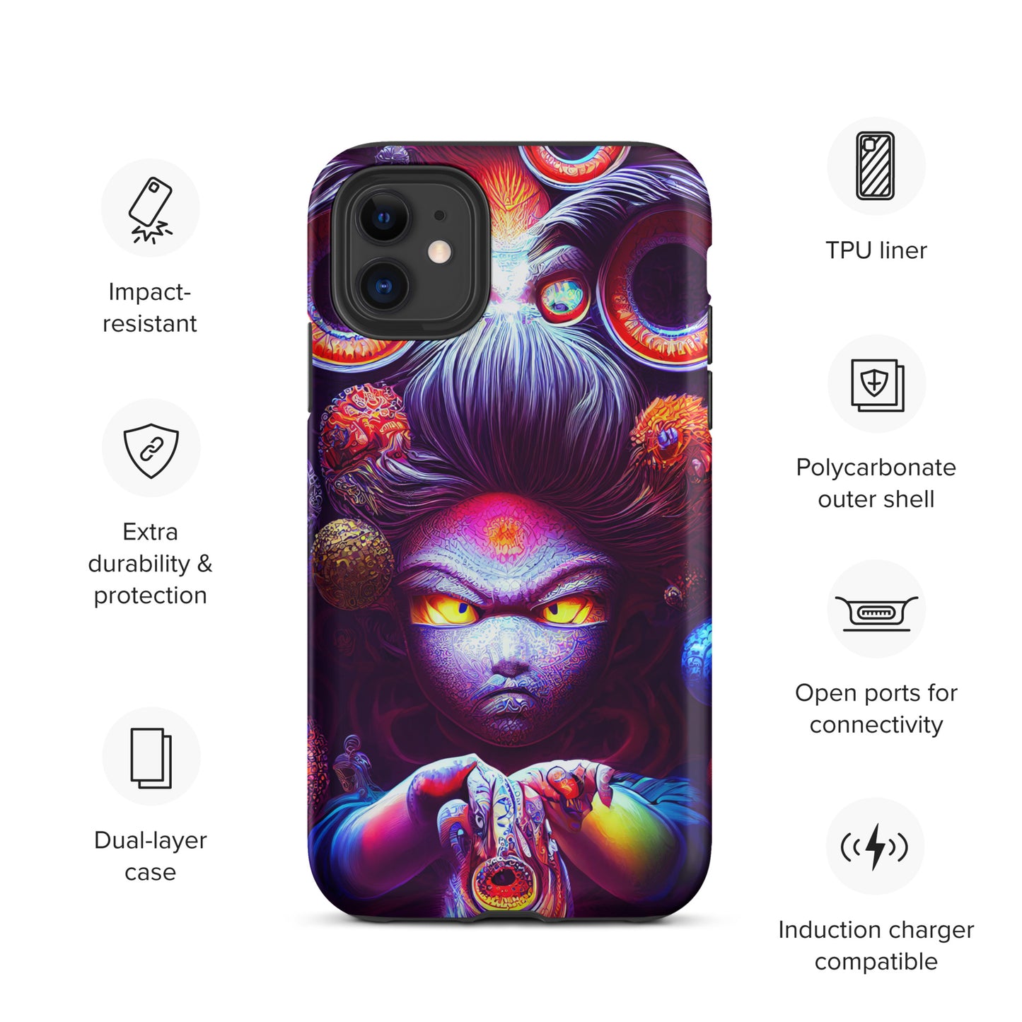 Super Saiyan in Wonderland 1.0 Tough iPhone case
