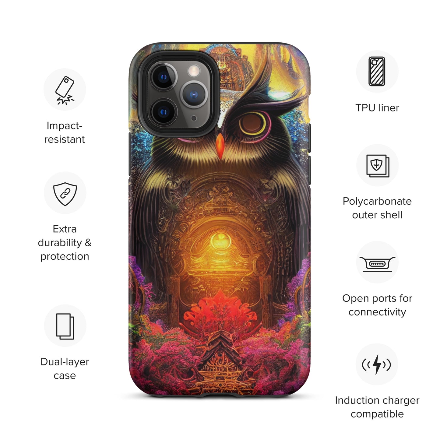 Owl Portal 1.0 Tough iPhone case
