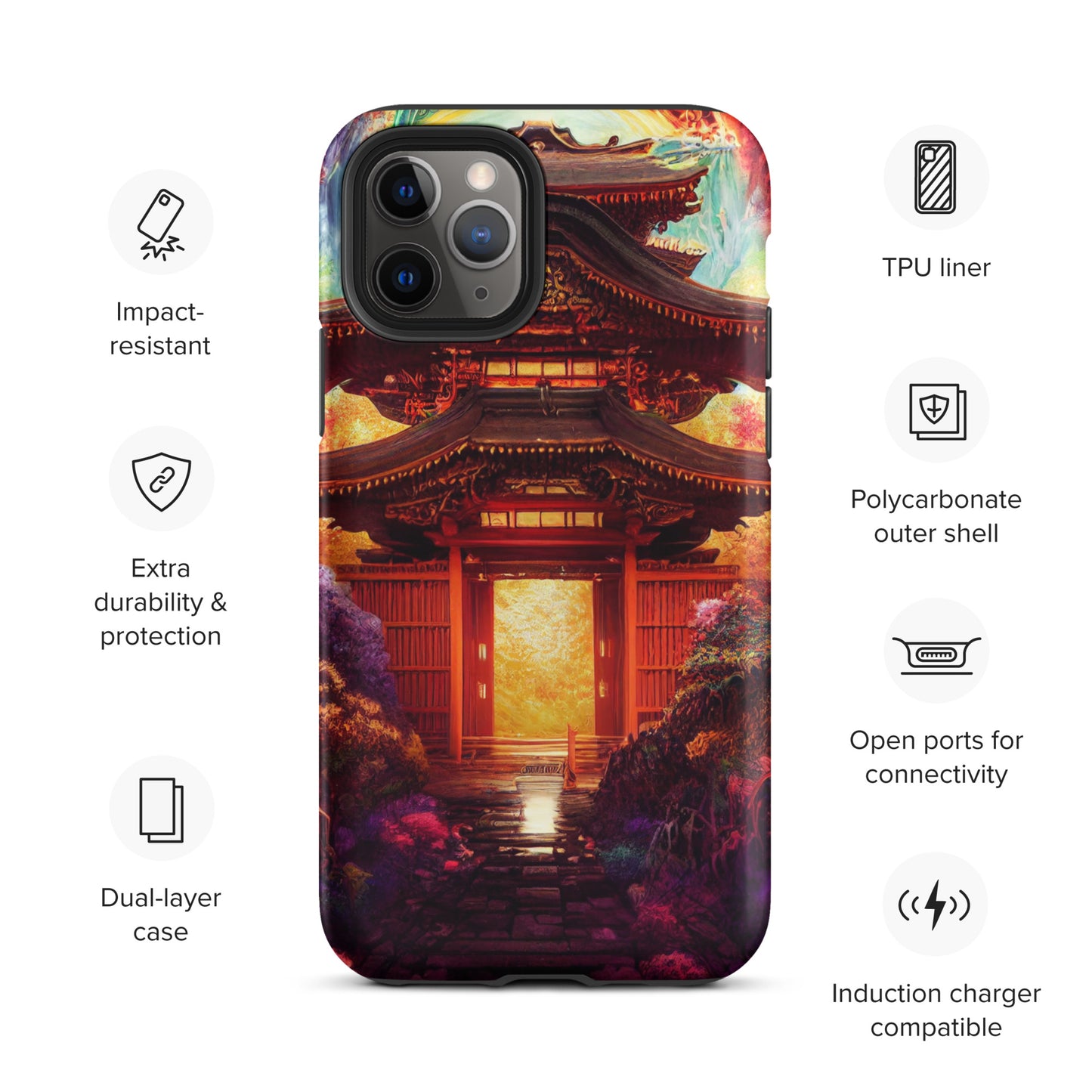 Infinite Majestic Shinto Portal 1.0 Tough iPhone case