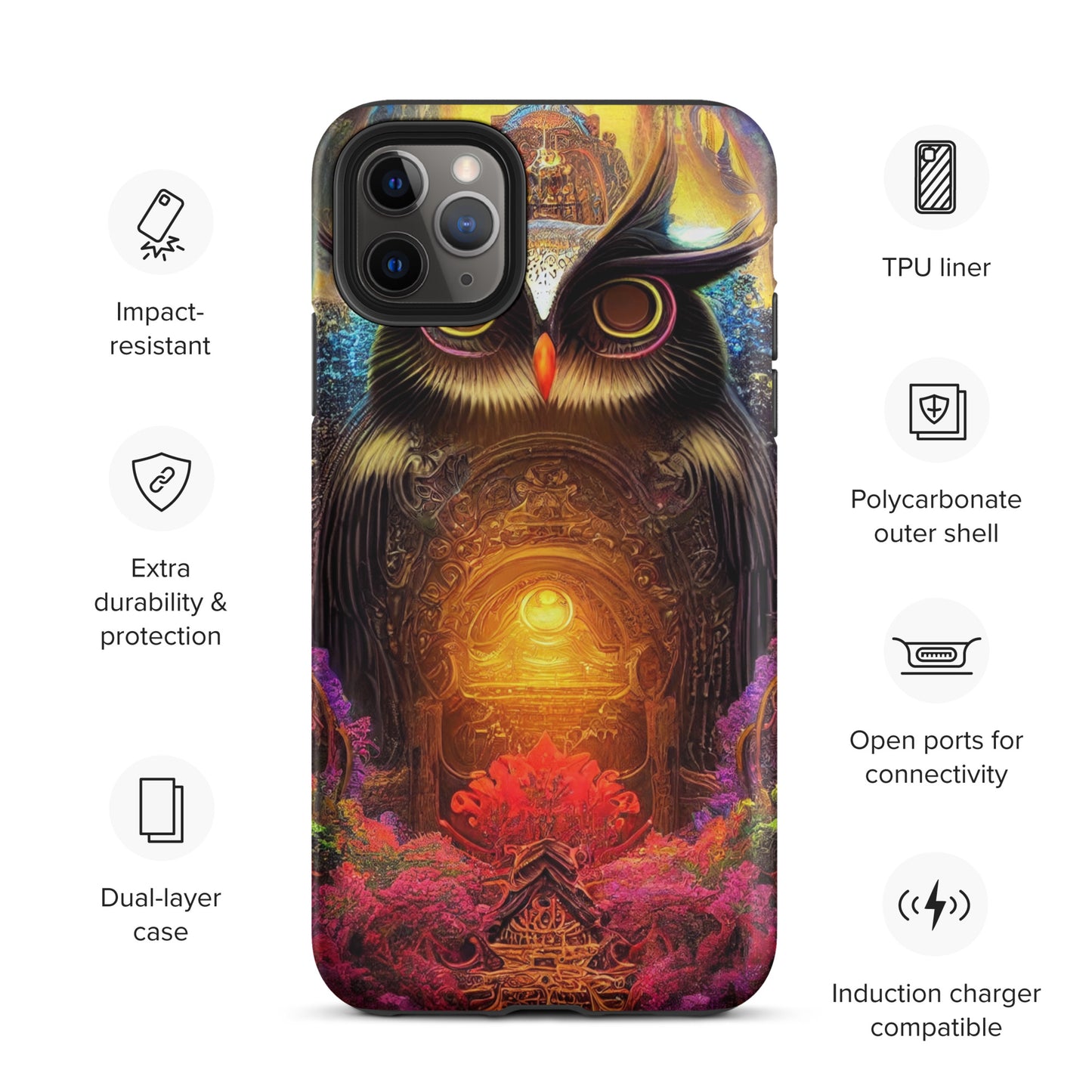 Owl Portal 1.0 Tough iPhone case