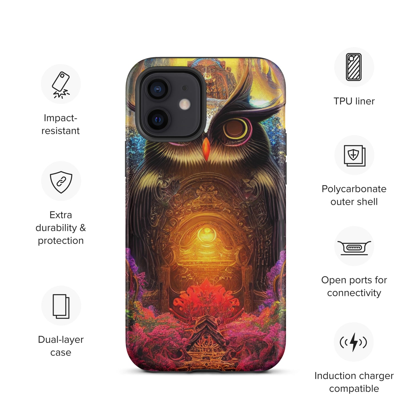 Owl Portal 1.0 Tough iPhone case