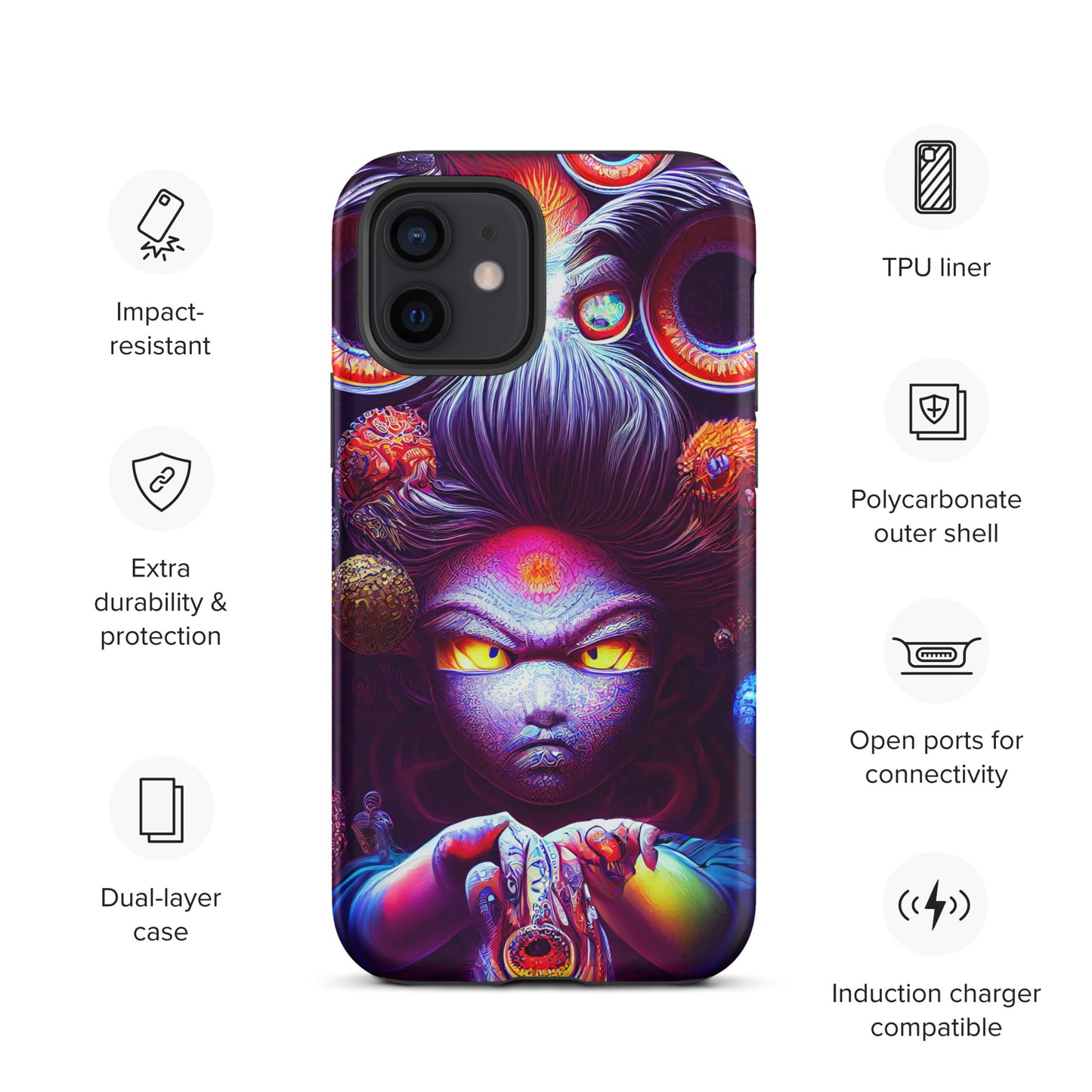 Super Saiyan in Wonderland 1.0 Tough iPhone case