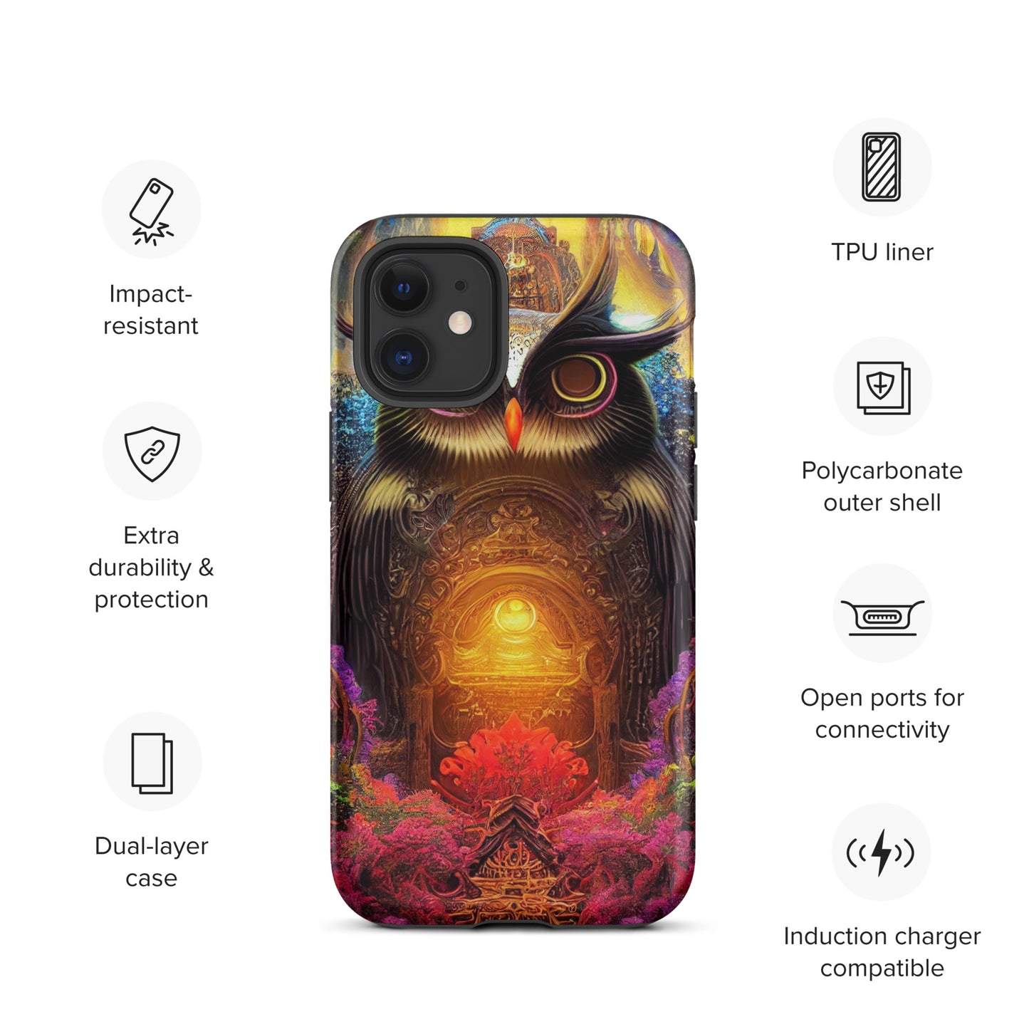 Owl Portal 1.0 Tough iPhone case
